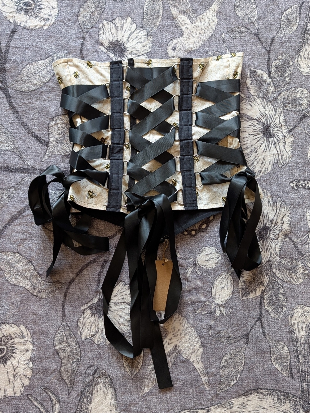 Bumble Bee Corset Top - Picture 3 of 4
